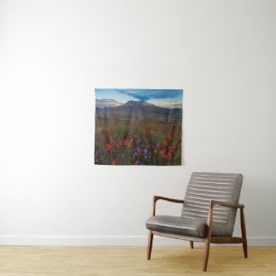 Flowers   Indian Paintbrush & Penstemon Tapestry