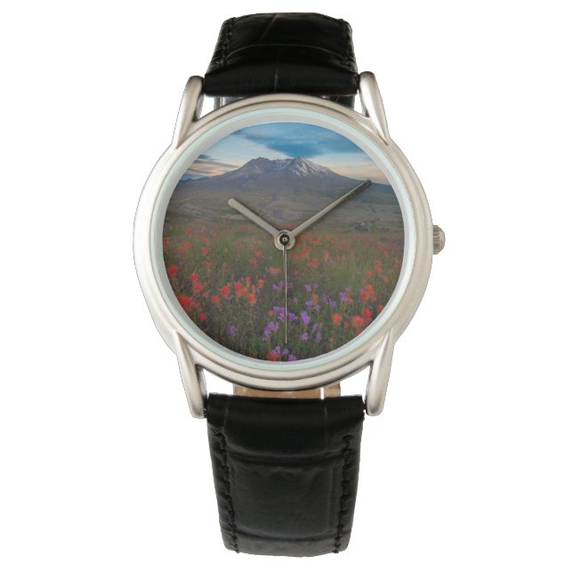 Flowers | Indian Paintbrush & Penstemon Watch (Front)