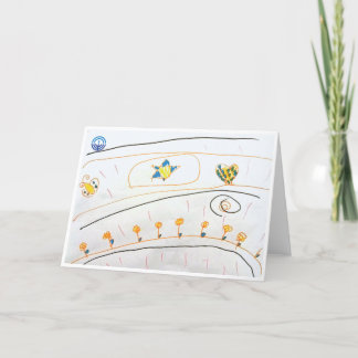 Flowers Israel Greeting Card