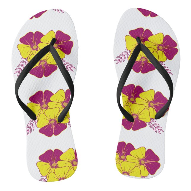flowers jandals (Footbed)
