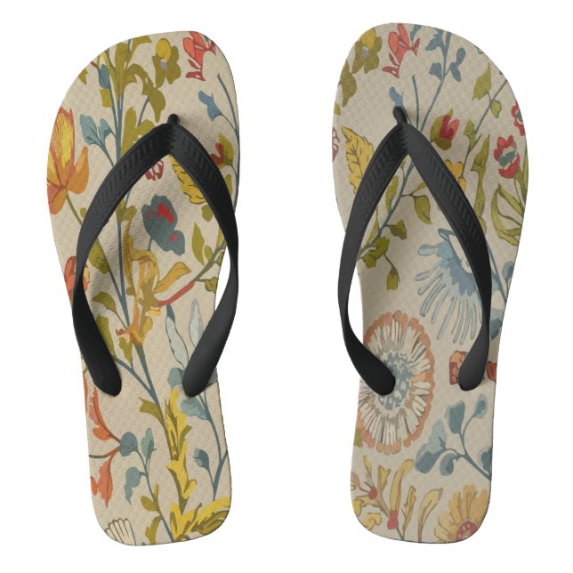 Flowers Jandals (Footbed)