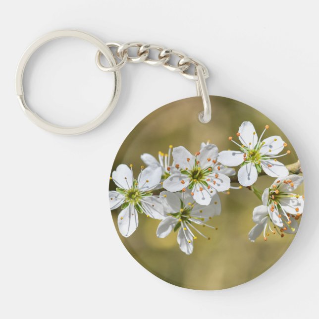 Flowers  key ring (Front)