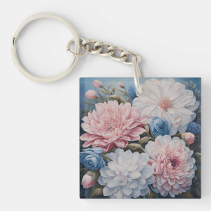 Flowers Key Ring