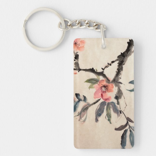 Flowers Key Ring (Front)