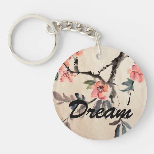 Flowers Key Ring (Front)