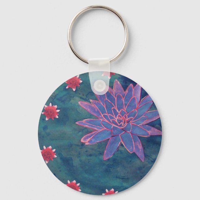 Flowers Key Ring (Front)