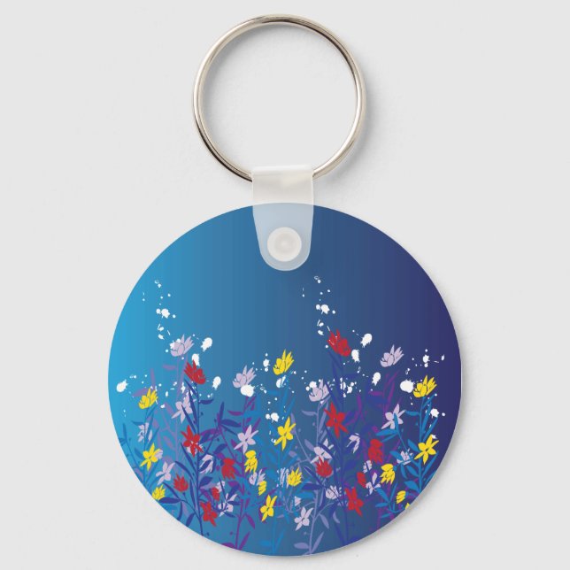 flowers key ring (Front)