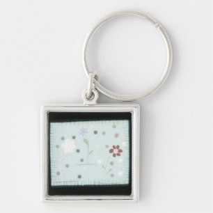 FLOWERS KEY RING