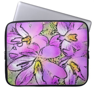 FLOWERS LAPTOP SLEEVE