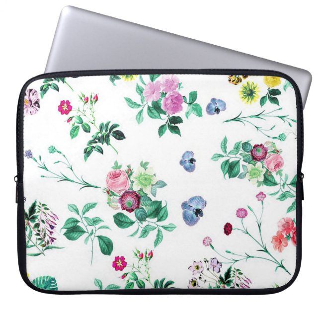Flowers Laptop Sleeve (Front)