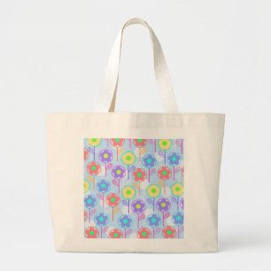 Flowers Large Tote Bag