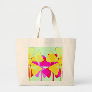 Flowers Large Tote Bag