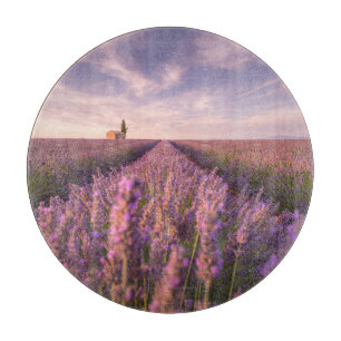Flowers   Lavender Southern France Cutting Board