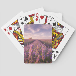 Flowers Lavender Southern France Playing Cards