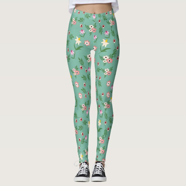 Flowers Leggings (Front)