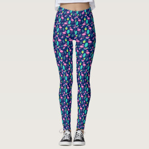flowers leggings