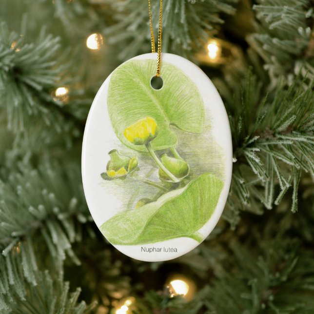 Flowers lilies ceramic tree decoration (Tree)