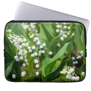 Flowers Lily of the Valley Sweden Laptop Sleeve