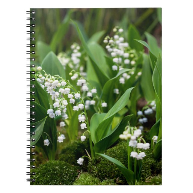Flowers | Lily of the Valley Sweden Notebook (Front)