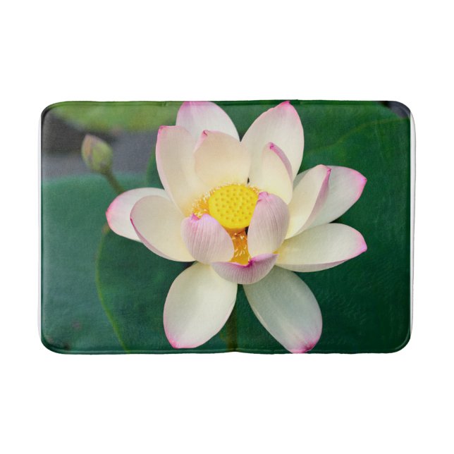 Flowers | Lotus Water Flower Bath Mat (Front)