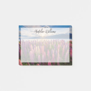 Flowers   Lupines New Zealand Post-it Notes