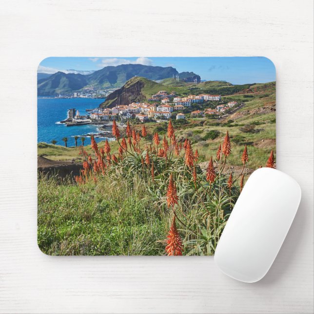 Flowers | Madeira Island Portugal Mouse Pad (With Mouse)