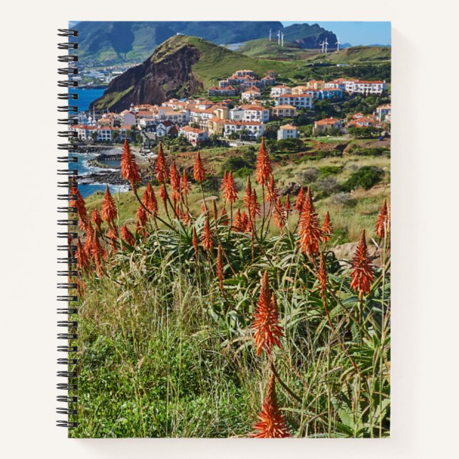 Flowers | Madeira Island Portugal Notebook (Front)