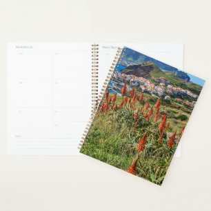 Flowers Madeira Island Portugal Planner