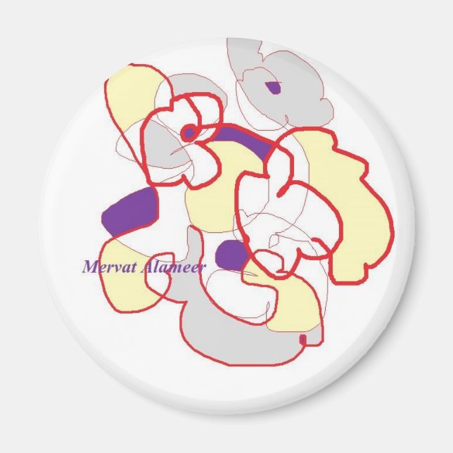 Flowers Magnet (Front)