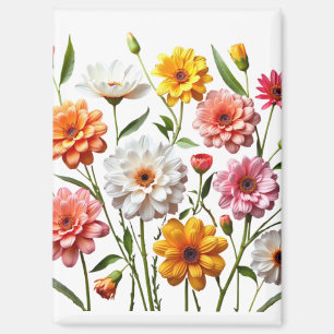 Flowers magnet