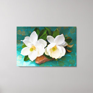 Flowers   Magnolia Flower Canvas Print