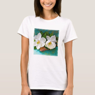 Flowers Magnolia Flower T-Shirt