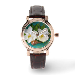 Flowers Magnolia Flower Watch