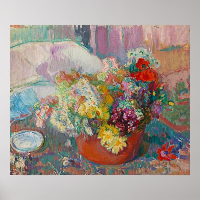Flowers, Magnus Enckell Poster (Front)
