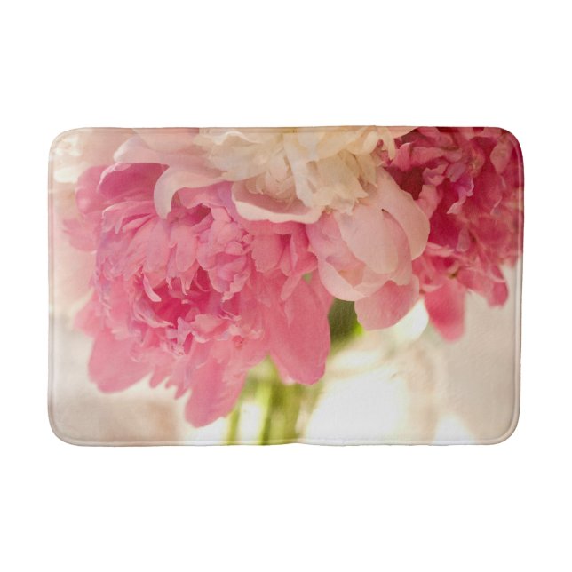Flowers Medium Bath Mat (Front)