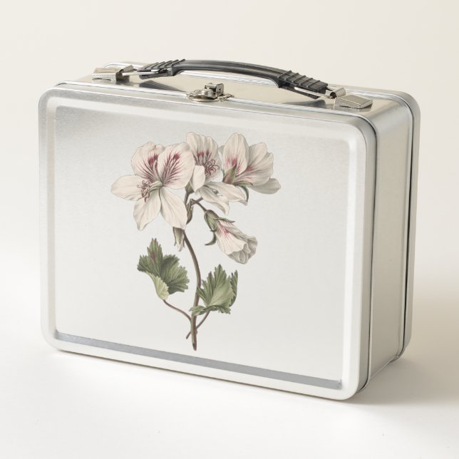 Flowers Metal Lunch Box (Front)