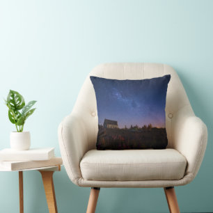 Flowers   Milky Way New Zealand Cushion