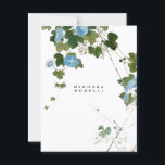 Flowers Modern Own Name Professional Postcard<br><div class="desc">This design will give you a chance to show your true personality and what you can do in business.</div>