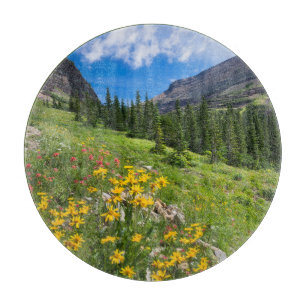 Flowers Montana Flower Path Cutting Board