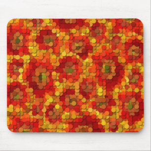 Flowers Mosaic Mouse Pad