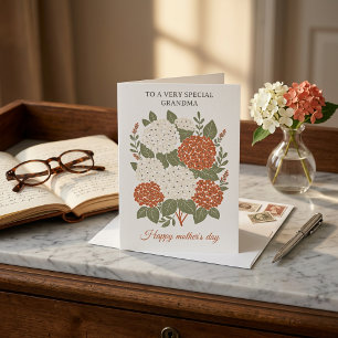 Flowers Mothers Day Card for Grandma, Nonna, Gigi 