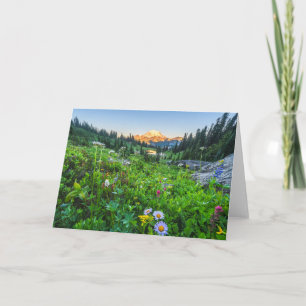 Flowers   Mount Rainier National Park Card