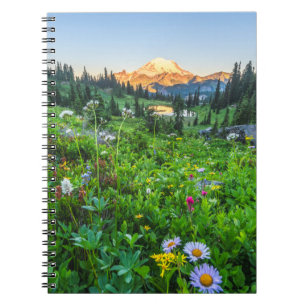 Flowers Mount Rainier National Park Notebook