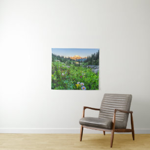 Flowers   Mount Rainier National Park Tapestry