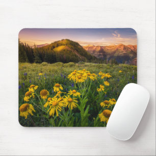 Flowers Mountain Meadow Crested Butte Colorado Mouse Pad