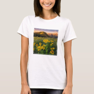 Flowers   Mountain Meadow Crested Butte Colorado T-Shirt