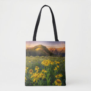 Flowers Mountain Meadow Crested Butte Colorado Tote Bag