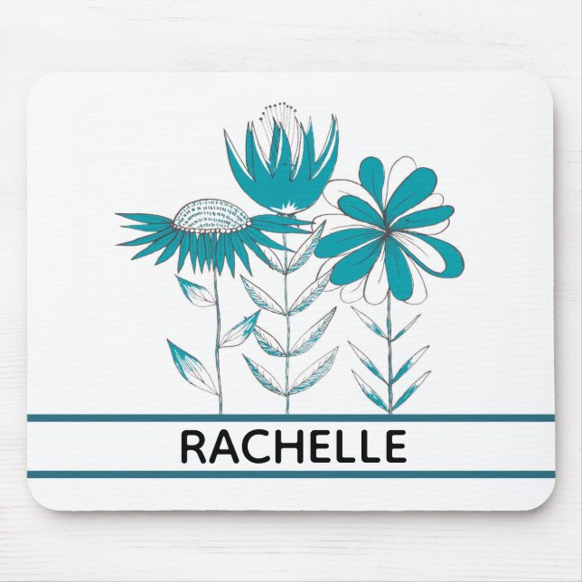 Flowers Mouse Pad (Front)