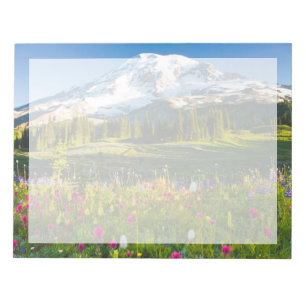 Flowers Mt. Rainier Wildflowers Notepad