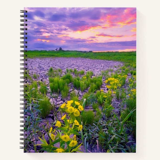 Flowers | North Dakota Red River Valley Notebook (Front)